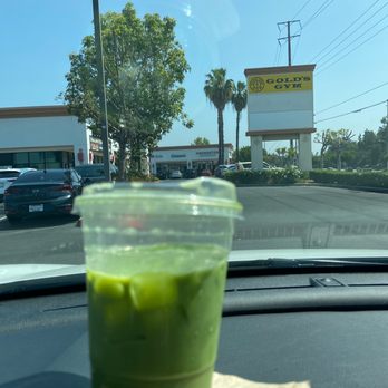 Enchanted Coffee Bar - Iced matcha latte w/ soy - Coffee & Tea Near Me - La Mirada, California Enchanted Coffee Bar - Iced matcha latte w/ soy - Coffee & Tea Near Me - La Mirada, California