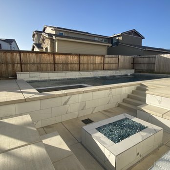 Wells Pools - In ground fire pit, Spa, Pool. - Hot Tub & Pool Near Me - Rancho Cordova, California