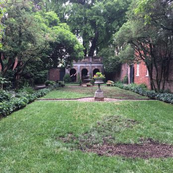 The Poe Museum - Garden area with Poe shrine in towards the back - Museums Near Me - Richmond, Virginia The Poe Museum - Garden area with Poe shrine in towards the back - Museums Near Me - Richmond, Virginia