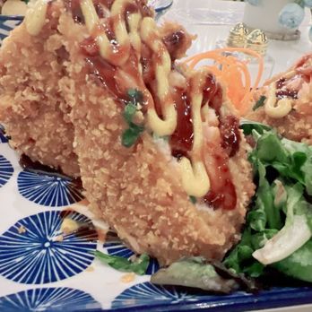 The Bloom Lounge - Salmon rolls.... Really good - Breakfast & Brunch Near Me - Plano, Texas