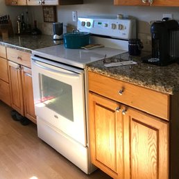 cabinets before