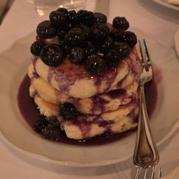 Blueberry pancakes Blueberry pancakes