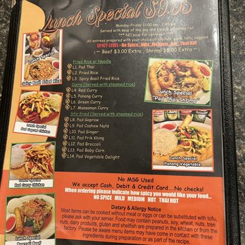 Baan Thai Marion - Menu - Thai Near Me - Marion, Illinois Baan Thai Marion - Menu - Thai Near Me - Marion, Illinois