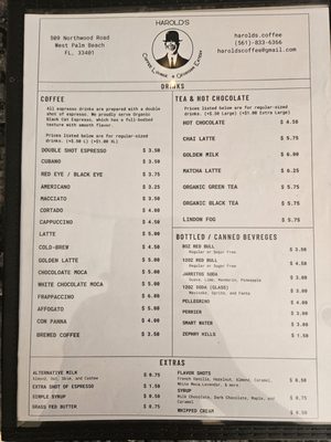 Menu photo 4 Harold's Coffee Lounge West Palm Beach, FL Menu photo 4 Harold's Coffee Lounge West Palm Beach, FL