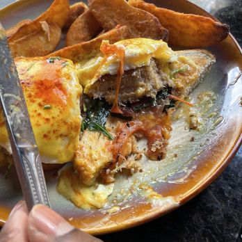 Curio Bistro - Crab cake Benedict - Cajun/Creole Near Me - New Orleans, Louisiana Curio Bistro - Crab cake Benedict - Cajun/Creole Near Me - New Orleans, Louisiana
