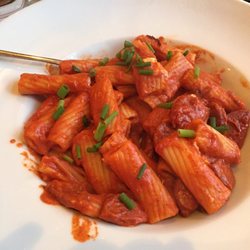 Bistro am Brunnen - Rigatoni with salami €7.50