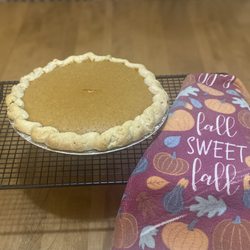 K&M’s Handmade Happiness - Sweet potato pie with thick crust
