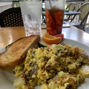 The Cottage - Iced coffee & omlette - Cafes Near Me - Bluffton, South Carolina