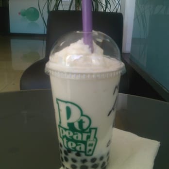 Pearl Tea - Almendra frappe con doble tapioca - Coffee & Tea Near Me - Puebla, PUE