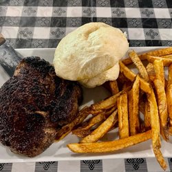 Mama-N-Ems Southern Kitchen - 8oz Filet Steak with Handcut Fries and Butter Roll
