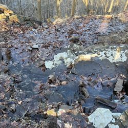 Mt. Higby - Water crossing.