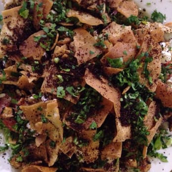 Cafe Du Liban - Fattouch and chicken salad - Middle Eastern Near Me - Tarzana, California Cafe Du Liban - Fattouch and chicken salad - Middle Eastern Near Me - Tarzana, California