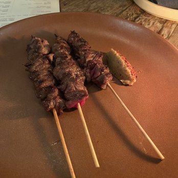 Campfire - Wagyu skewers - New American Near Me - Carlsbad, California Campfire - Wagyu skewers - New American Near Me - Carlsbad, California