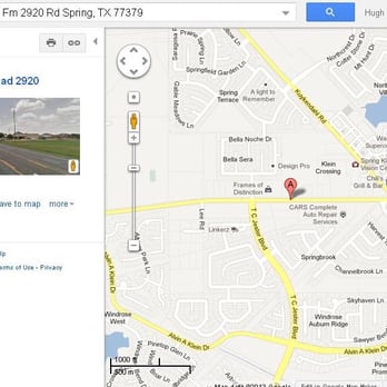 O'Reilly Auto Parts - The actual location of this store is to the left / West of T.C. Jester on the map, about 1" to the left of where it is marked. - Auto Parts & Supplies Near Me - Spring, Texas