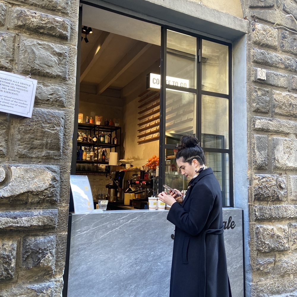 Ditta Artigianale - You can place coffee orders at this window - Cafes Near Me - Florence, FI