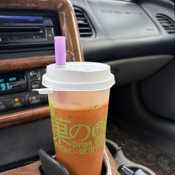 MiGuo Bubble Tea - Thai milk tea with boba (large) - Coffee & Tea Near Me - Charlotte, North Carolina MiGuo Bubble Tea - Thai milk tea with boba (large) - Coffee & Tea Near Me - Charlotte, North Carolina