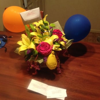 Church's Flowers - Not the 50th birthday bouquet expected :-( How expensive is helium anyway? - Florists Near Me - Miamisburg, Ohio Church's Flowers - Not the 50th birthday bouquet expected :-( How expensive is helium anyway? - Florists Near Me - Miamisburg, Ohio