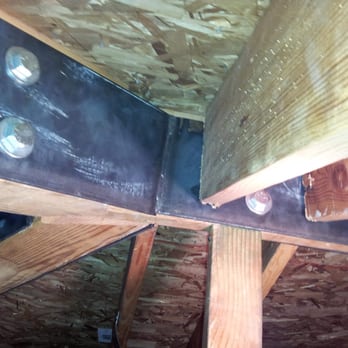 Hell Bent Metal Fabrication - Roof beam support plates - Metal Fabricators Near Me - Concord, California