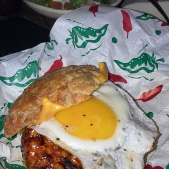 The Toasted Coconut - Chicken sandwich w/ eggs - New American Near Me - Houston, Texas The Toasted Coconut - Chicken sandwich w/ eggs - New American Near Me - Houston, Texas