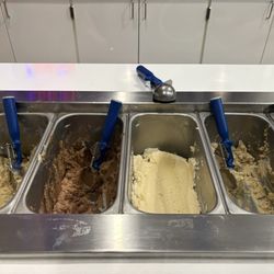 Dino's Cookie Dough Bar - Four cookie dough flavors