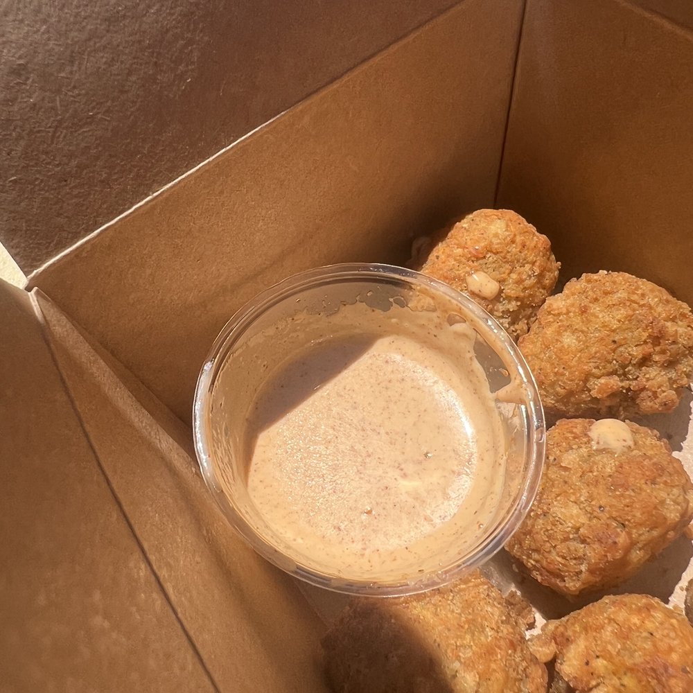 Justveggiez - Fried vegan cheese curds - Pop-Up Restaurants Near Me - Madison, Wisconsin