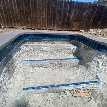 Smart Swim Pool Construction - new tiles along steps - Pool & Hot Tub Service Near Me - Los Angeles, California Smart Swim Pool Construction - new tiles along steps - Pool & Hot Tub Service Near Me - Los Angeles, California
