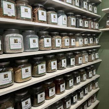 Artemisia Botanicals - So many jars! - Herbal Shops Near Me - Salem, Massachusetts