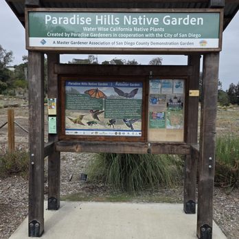 Paradise Hills Native Garden - Information Station - Botanical Gardens Near Me - San Diego, California Paradise Hills Native Garden - Information Station - Botanical Gardens Near Me - San Diego, California