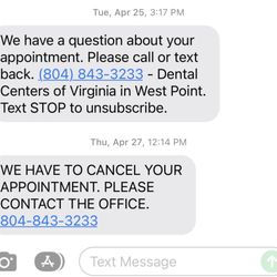 English Sam E Dr & Associates - Cancelling my appointment when I hadn't gotten back to them with *more insurance information* within two days