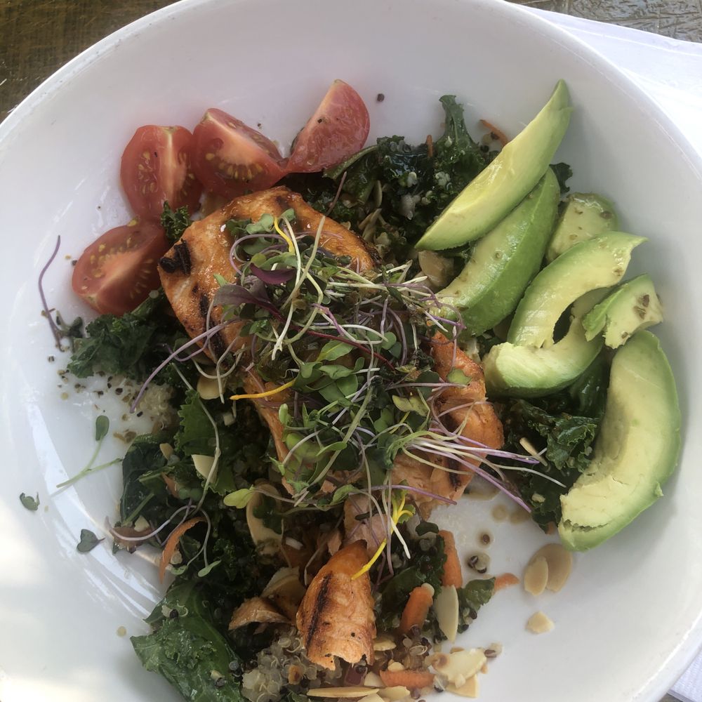 Cedar Creek - Salmon Buda Salad - Bars Near Me - Houston, Texas Cedar Creek - Salmon Buda Salad - Bars Near Me - Houston, Texas