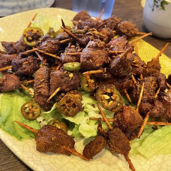Chou's Kitchen - E07. Toothpick Lamb - Chinese Near Me - Chandler, Arizona