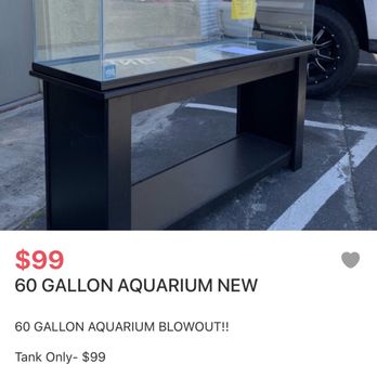 Aquatic Pets & Reptiles - Posting of items that are no longer available and will not order, talk you into buying more expensive items! - Aquarium Services Near Me - Clovis, California