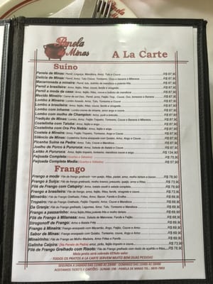 Menu photo 5 Panela De Minas São Paulo, SP