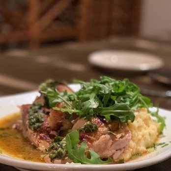 Hazel - Roasted chicken, mashed potatoes, with arugula - Pizza Near Me - Occidental, California