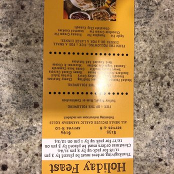 BooBoo Bean - Holiday Feast menu and prices - Coffee & Tea Near Me - Fresno, California BooBoo Bean - Holiday Feast menu and prices - Coffee & Tea Near Me - Fresno, California