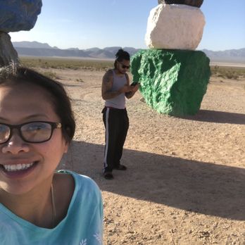 Seven Magic Mountains - Public Art Near Me - Las Vegas, Nevada
