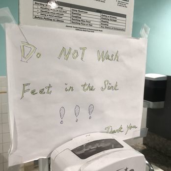 Darda Seafood Restaurant - do not wash your feet in the sink...(where else can you wash your feet? - Chinese Near Me - Milpitas, California