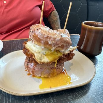 BeetleCat - Chicken Sandwich on Doughnuts - Seafood Near Me - Atlanta, Georgia BeetleCat - Chicken Sandwich on Doughnuts - Seafood Near Me - Atlanta, Georgia