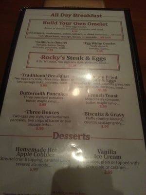 Menu photo 6 Rocky's Bar + Grill Las Vegas, NV Menu photo 6 Rocky's Bar + Grill Las Vegas, NV