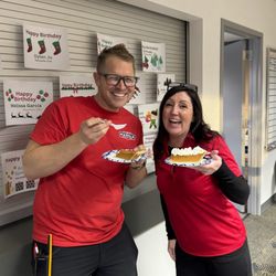 Wendle Ford - Our team came together to celebrate the December birthdays. Yum!