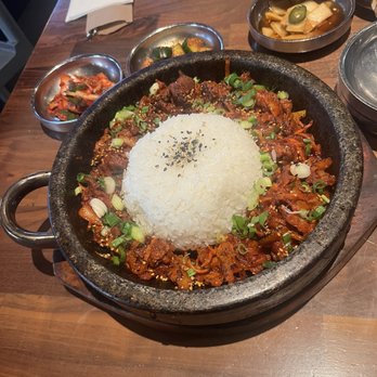 Jin Cook - The Spicy Pork Hot Stone - Korean Near Me - Buena Park, California Jin Cook - The Spicy Pork Hot Stone - Korean Near Me - Buena Park, California