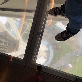 Space Needle - I stood on the solid part, not the glass floor. (Scared of heights). - Landmarks & Historical Buildings Near Me - Seattle, Washington Space Needle - I stood on the solid part, not the glass floor. (Scared of heights). - Landmarks & Historical Buildings Near Me - Seattle, Washington