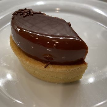 Petit Pierre Bakery - Another angle of chocolate tart - Bakeries Near Me - Seattle, Washington