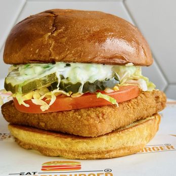 Eat Crispy Burger - Fish Sandwich available during Lent. - Burgers Near Me - Oceanside, California Eat Crispy Burger - Fish Sandwich available during Lent. - Burgers Near Me - Oceanside, California