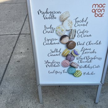 Macaron Bar - Sign - Macarons Near Me - Indianapolis, Indiana