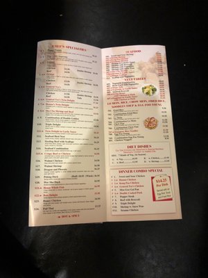 Menu photo 3 Hunan Palace Salisbury, MD