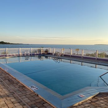 Beach Front Motel - Pool view - Hotels Near Me - Cedar Key, Florida