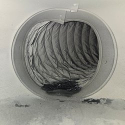 King Air Duct Cleaning - Cleaned... the white is actually the overspray from paint when the house is first built but the debris is gone