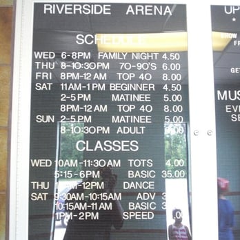 Riverside Arena - Current as of 7/11/09 - Skating Rinks Near Me - Livonia, Michigan