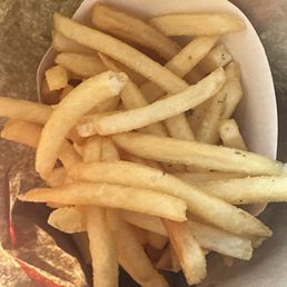 Large fries Large fries